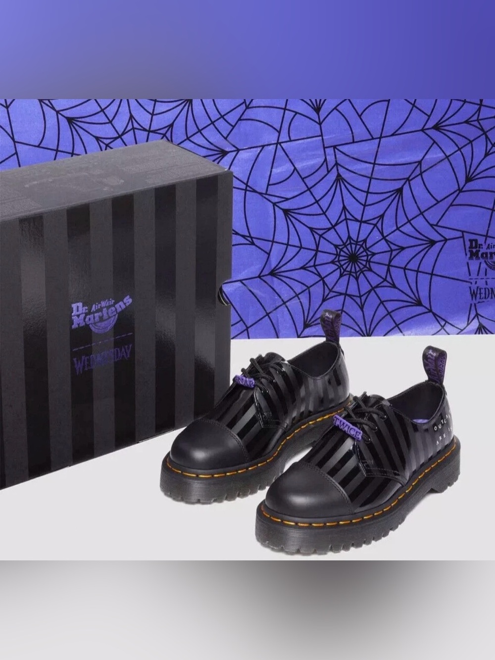 Dr. Martens x Wednesday 1461 Bex Platform Oxford Shoe